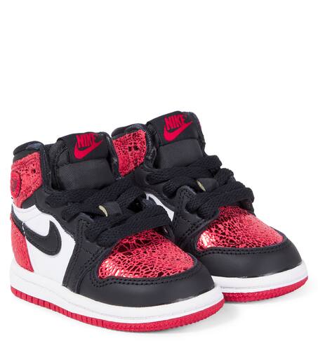 Nike Kids 베이비 조던 1 레트로 하이 OG 스니커즈