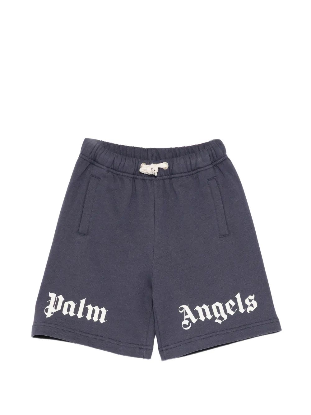 Palm Angels Kids 로고 프린트 반바지