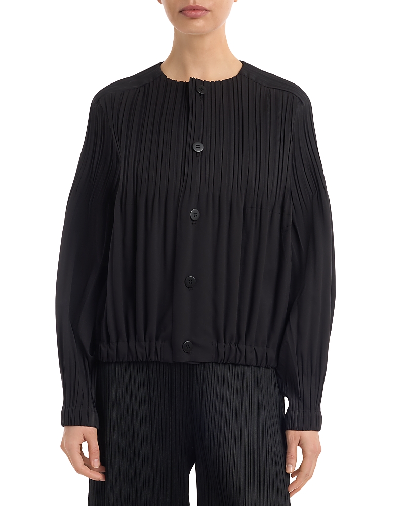 PLEATS PLEASE 스무스 코트