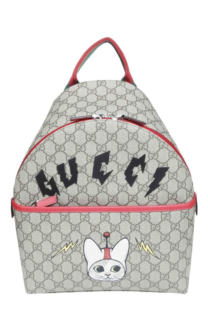 Gucci Kids GG 수프림 웹 집업 백팩