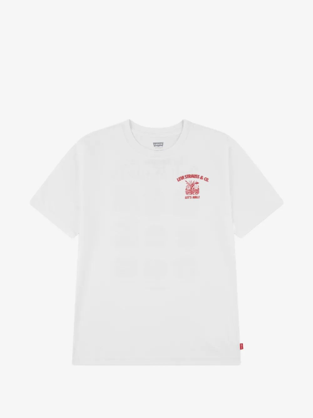 Levi's Kids 그래픽 프린트 티셔츠