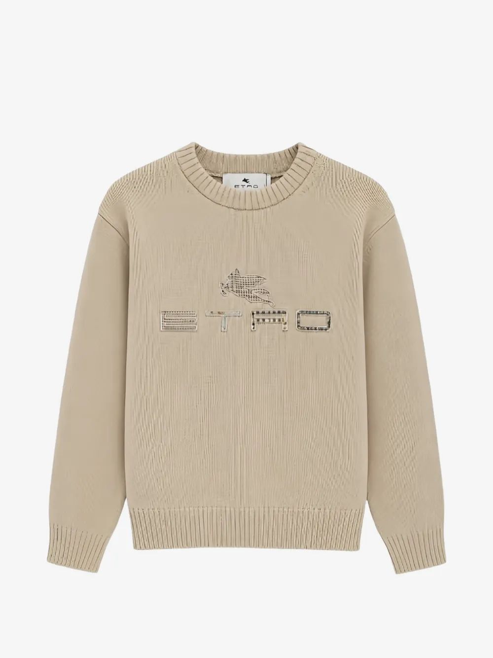ETRO KIDS 로고 자수 스웨터