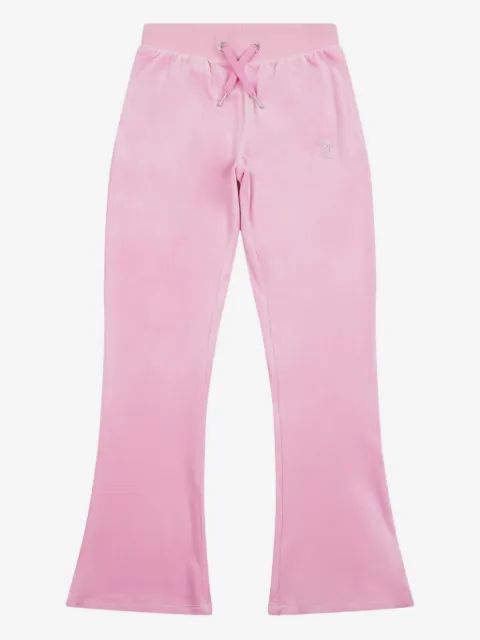 Juicy Couture Kids 로고 트랙 팬츠