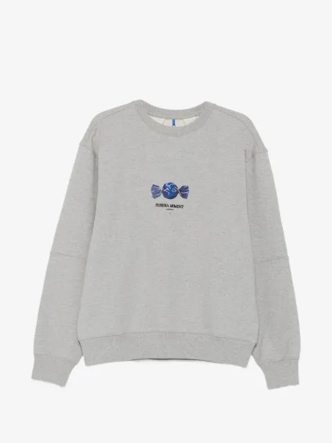 ADER ERROR 롤리 그래픽 프린트 스웨트셔츠