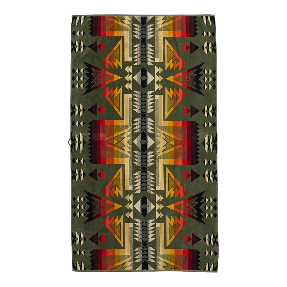 PENDLETON 오버사이즈 자카드 스파 타올