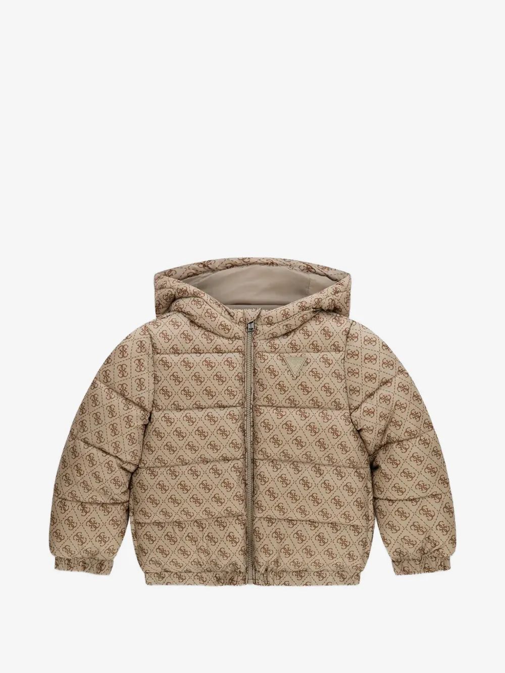 guess kids 모노그램 프린트 후드 자켓