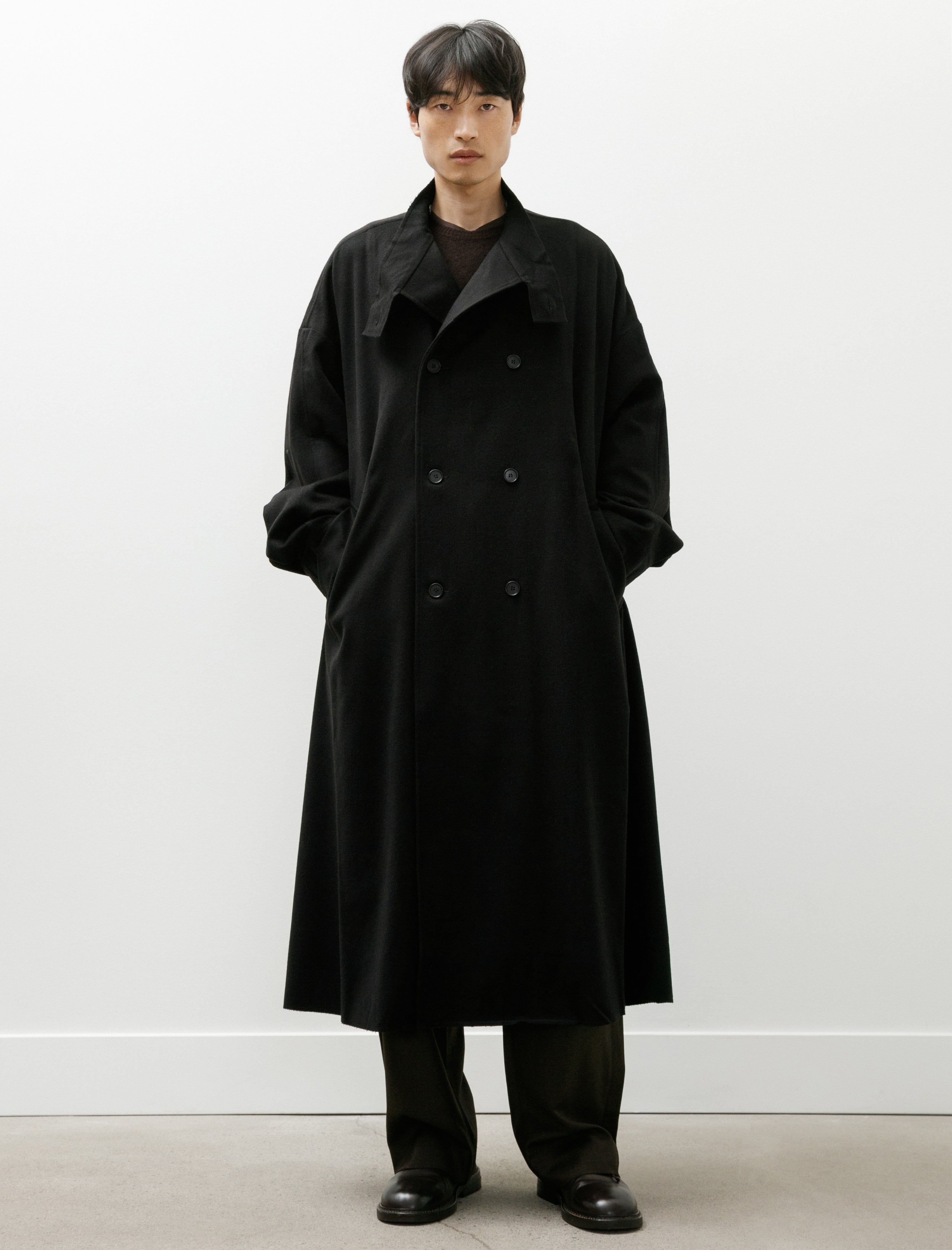 Gabriela Coll Garments No.65 헤비 울 오버사이즈 코트