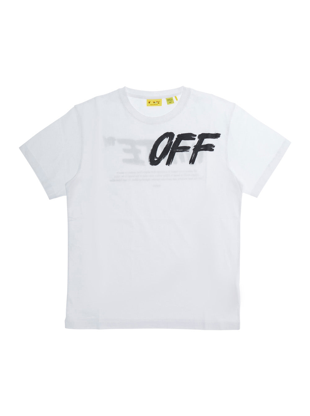 Off-White Kids 오프 화이트 키즈 로고 패치 코튼 티셔츠