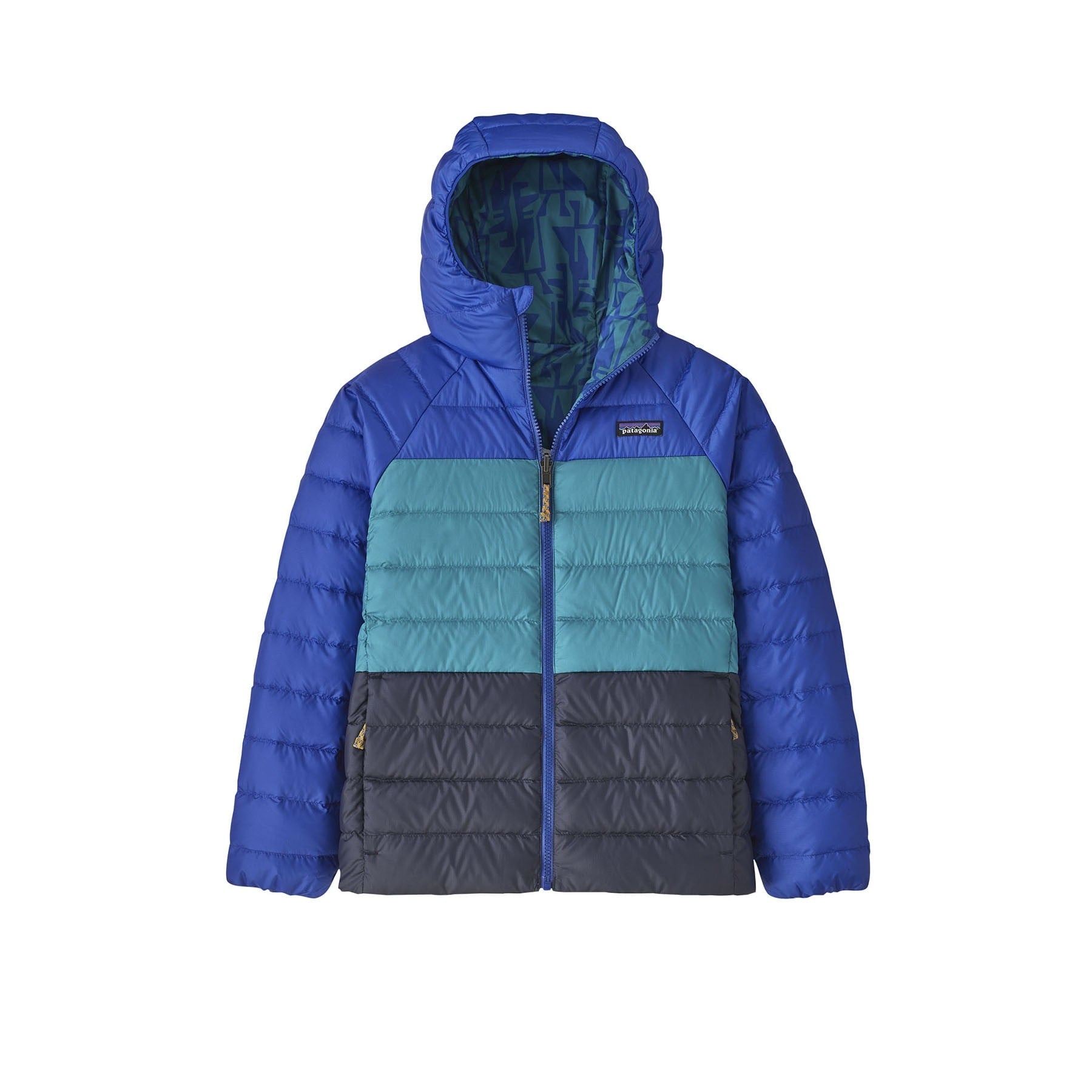 Patagonia Kids 키즈 파타고니아 리버시블 다운 스웨터 후디
