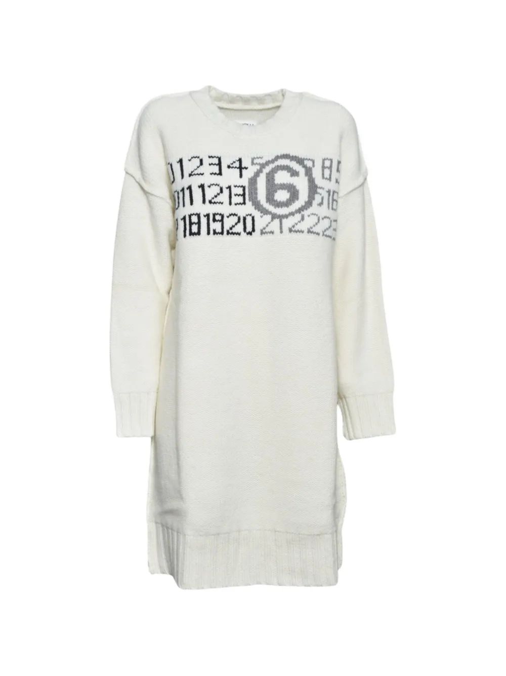 MM6 Maison Margiela Kids 뉴메릭 시그니처 로고 맨투맨