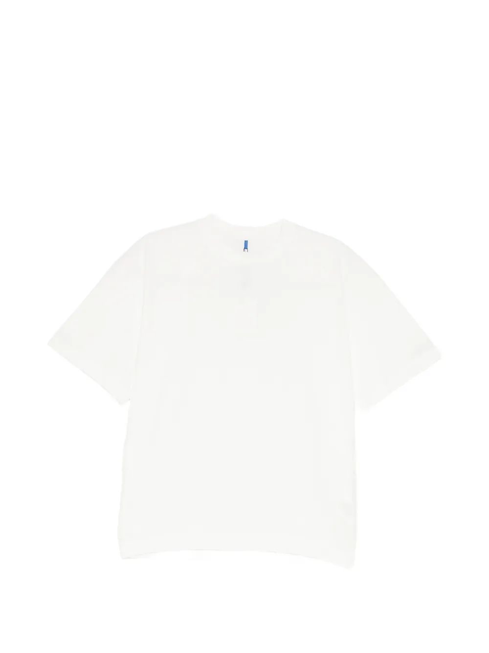 ADER ERROR 로고 패치 플리츠 티셔츠