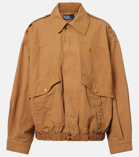 POLO RALPH LAUREN 코튼 봄버 자켓