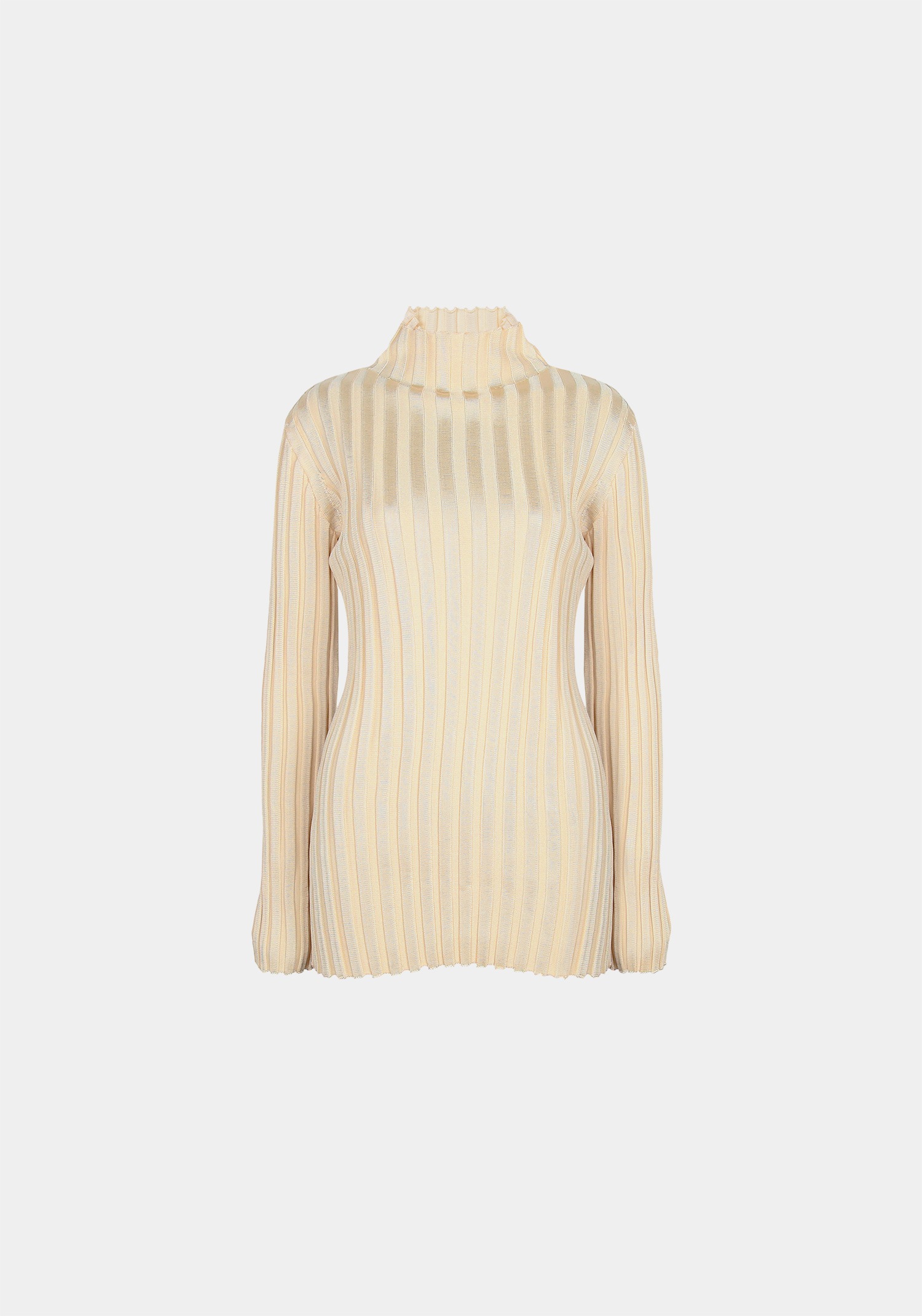 JIL SANDER 질샌더 내추럴 하이넥 니트 J01GP0014 J18204 109
