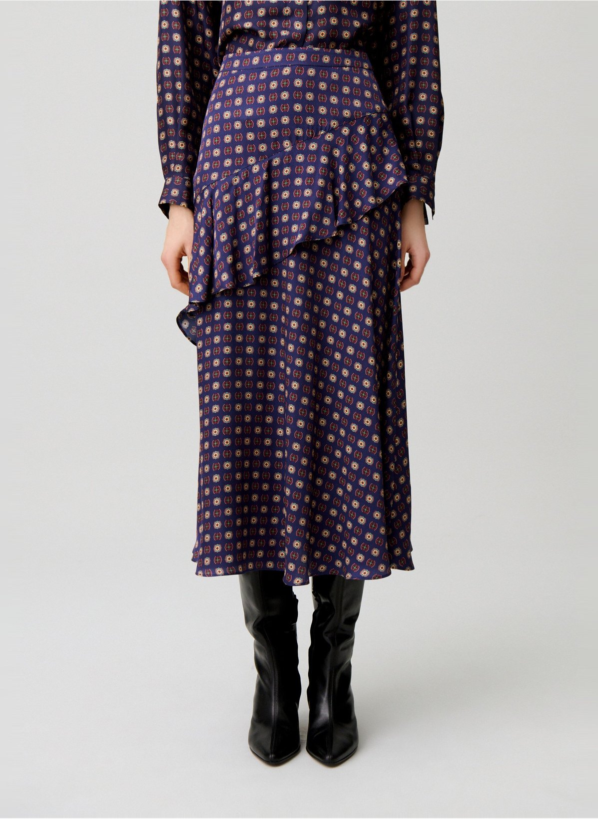 Claudie Pierlot  플레어 미디 스커트