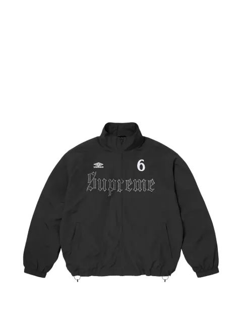 Supreme 엄브로 라인스톤 장식 자켓