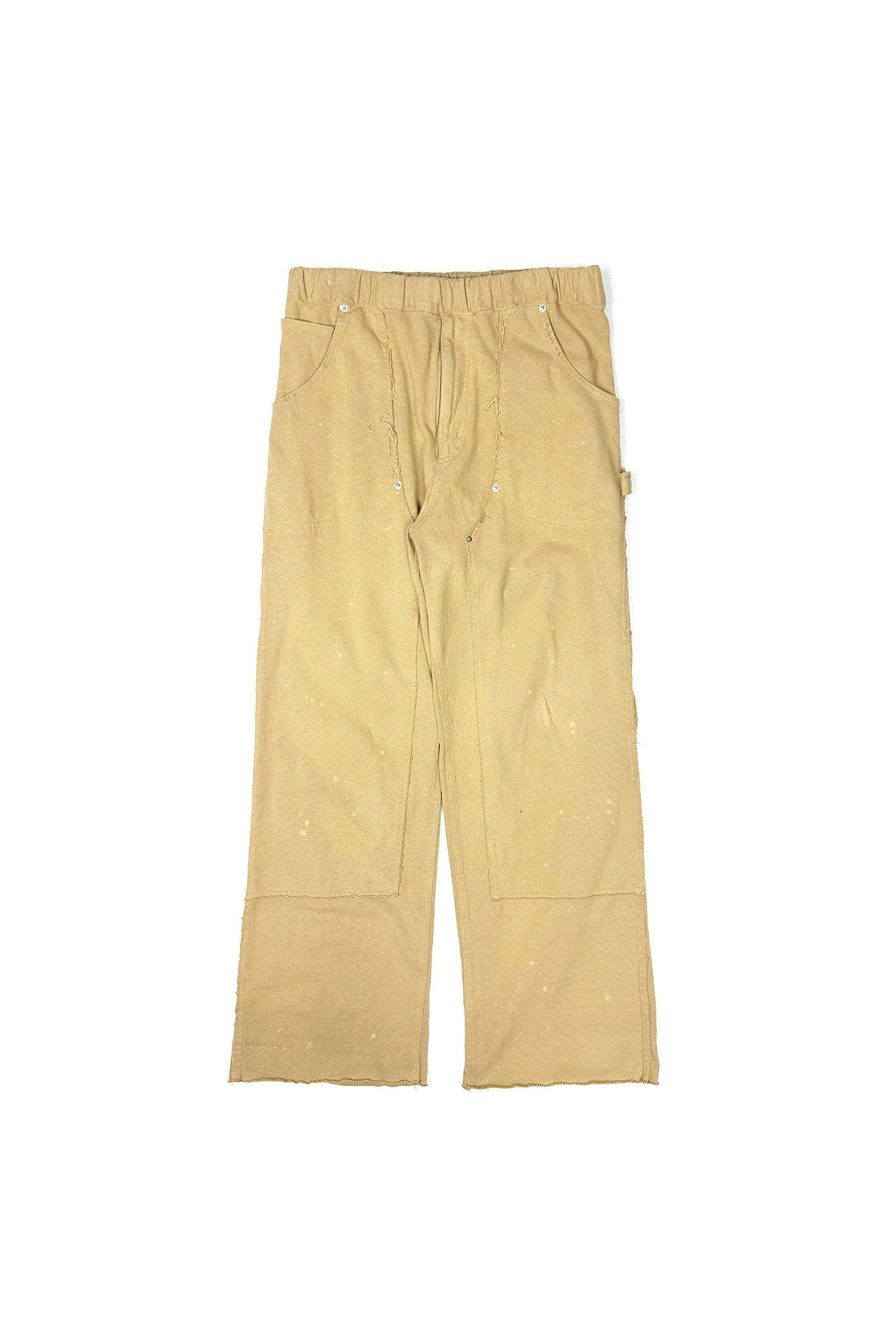 FACCIES Heavy Jersey Stitch Fade Double Knee Pants