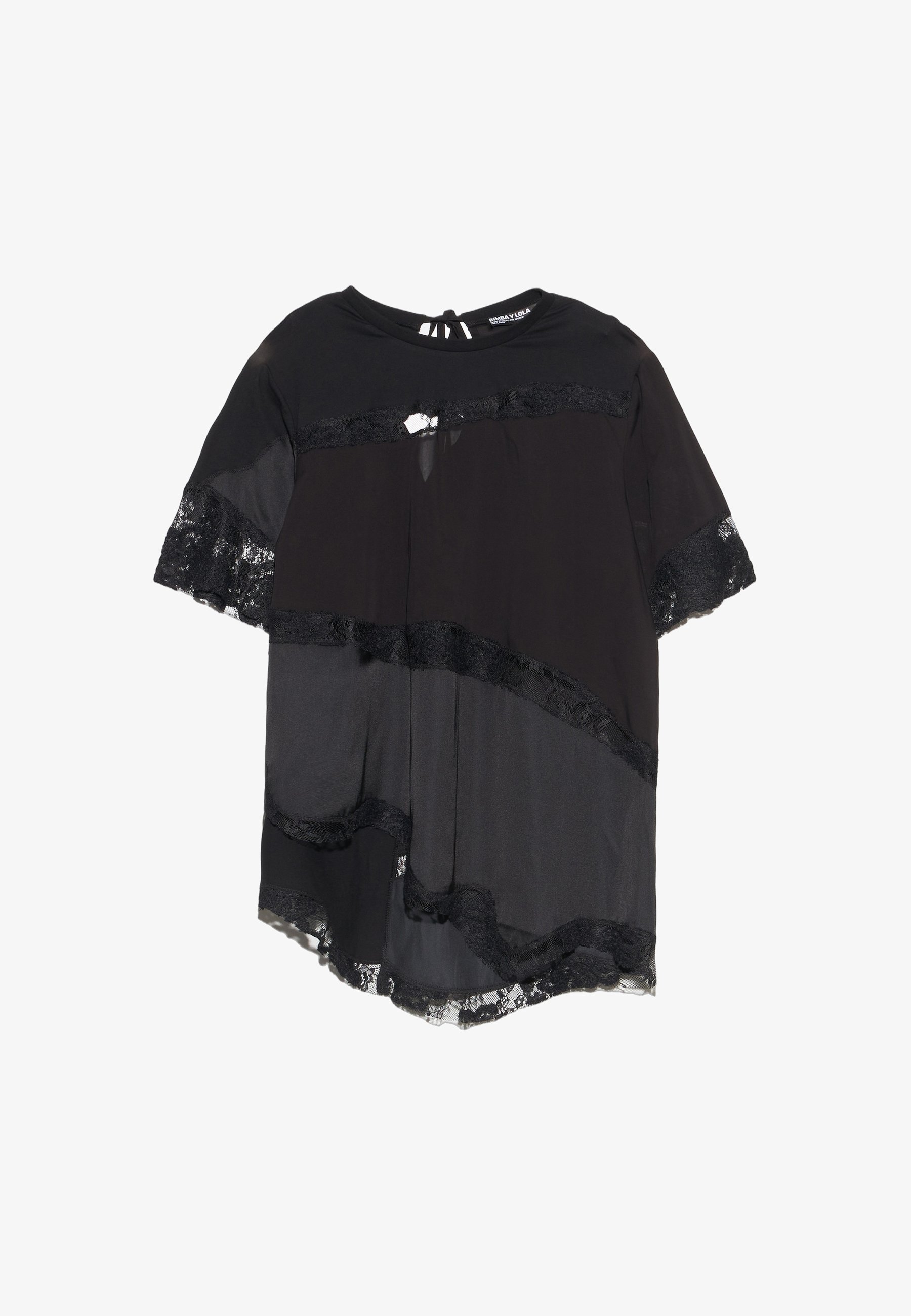 Bimba Y Lola 패치워크 레이스 블라우스