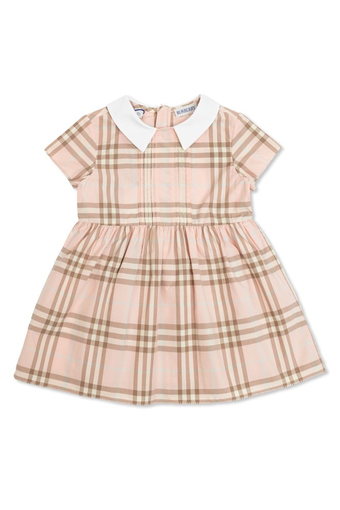 Burberry Kids 에이델 체크 드레스