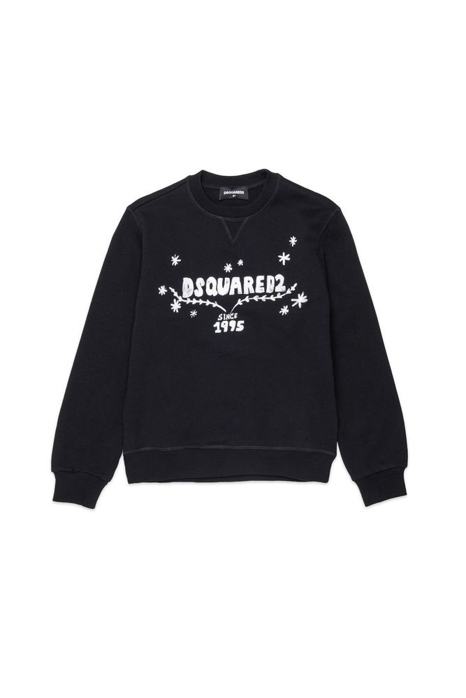 Dsquared 2 kids 로고 프린트 맨투맨