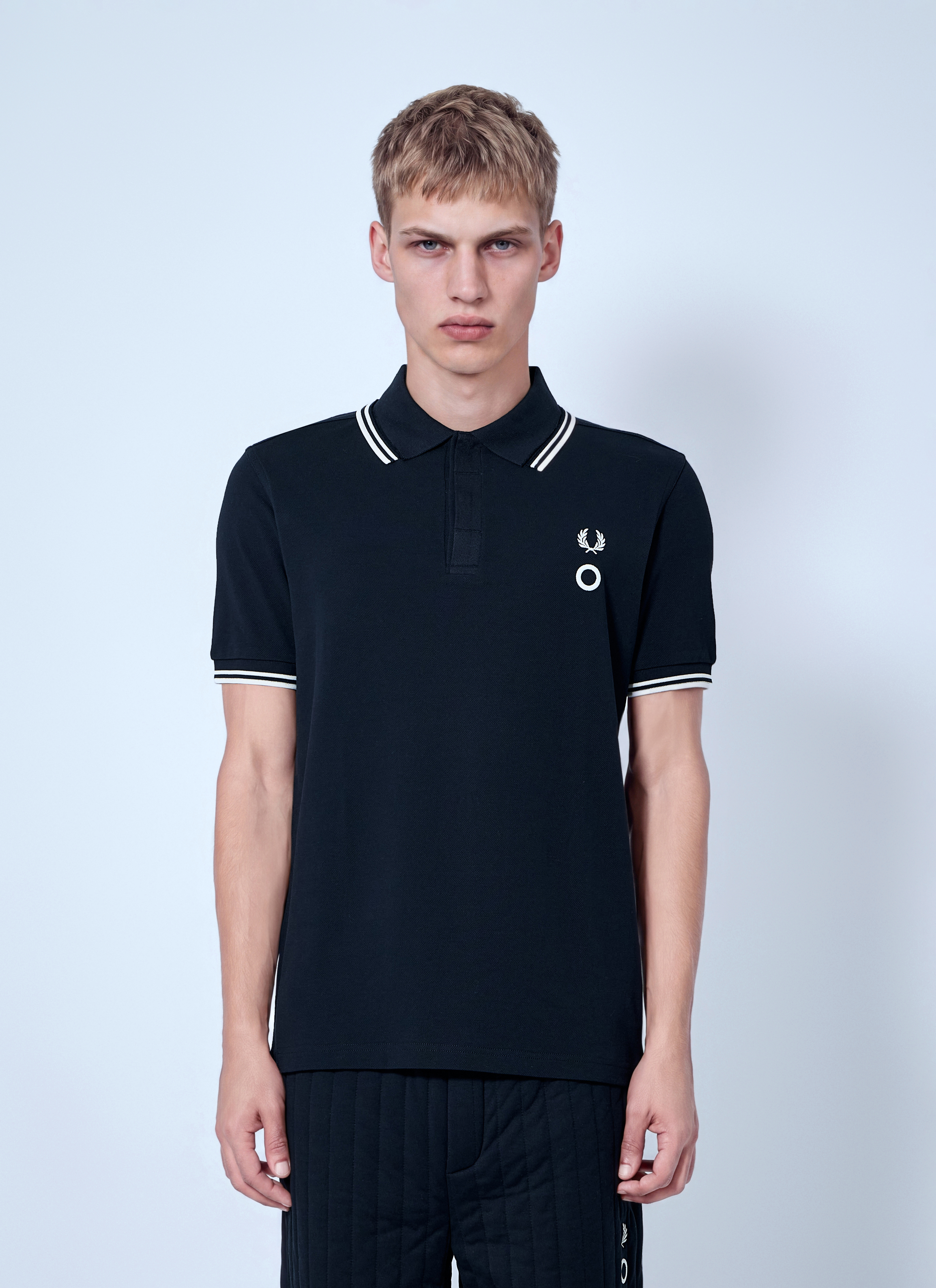 Fred Perry 스플릿 칼라 폴로 셔츠
