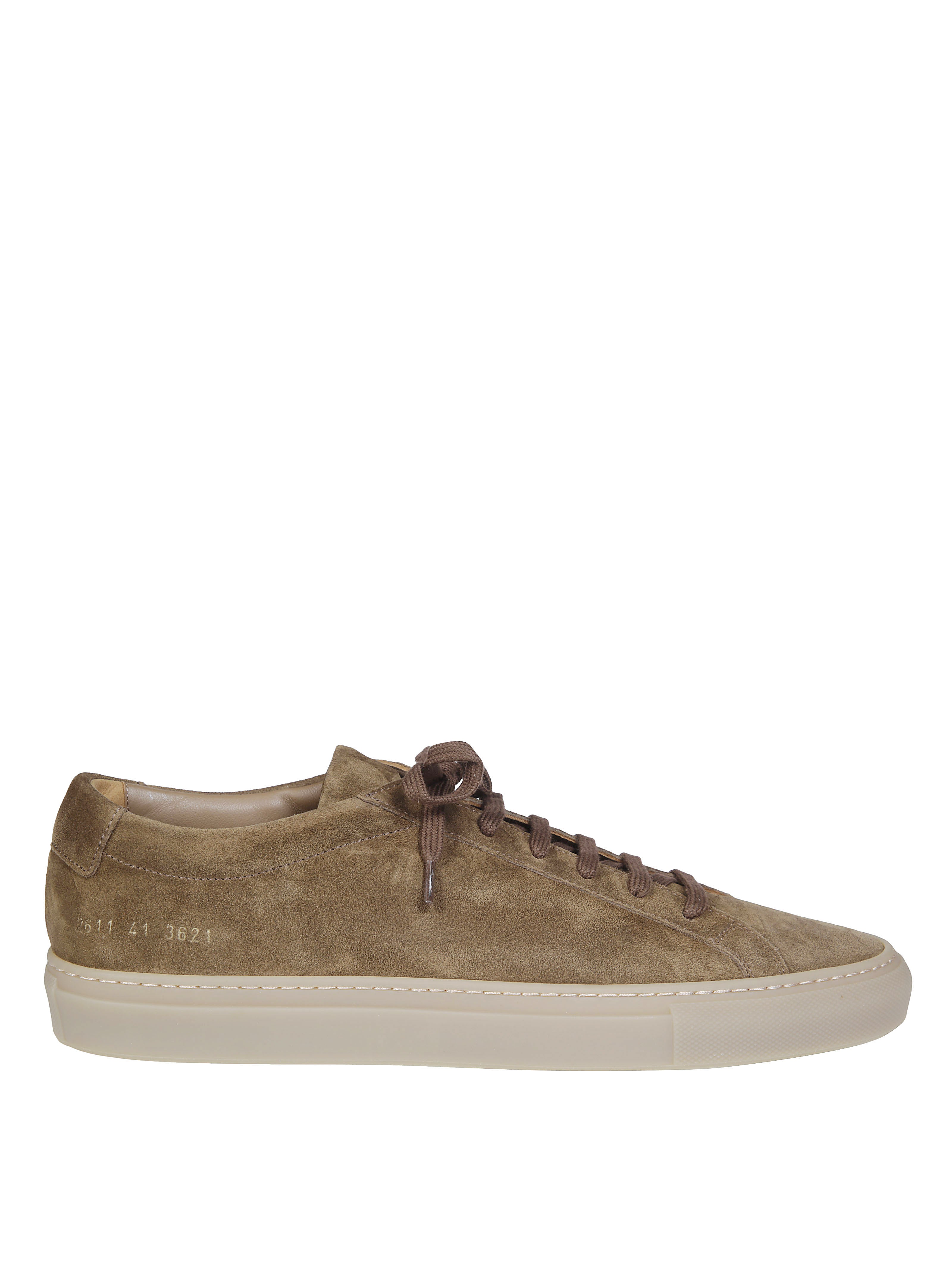 COMMON PROJECTS 아킬레스 프리미엄 미니멀리스트 스웨이드 로우탑 스니커즈
