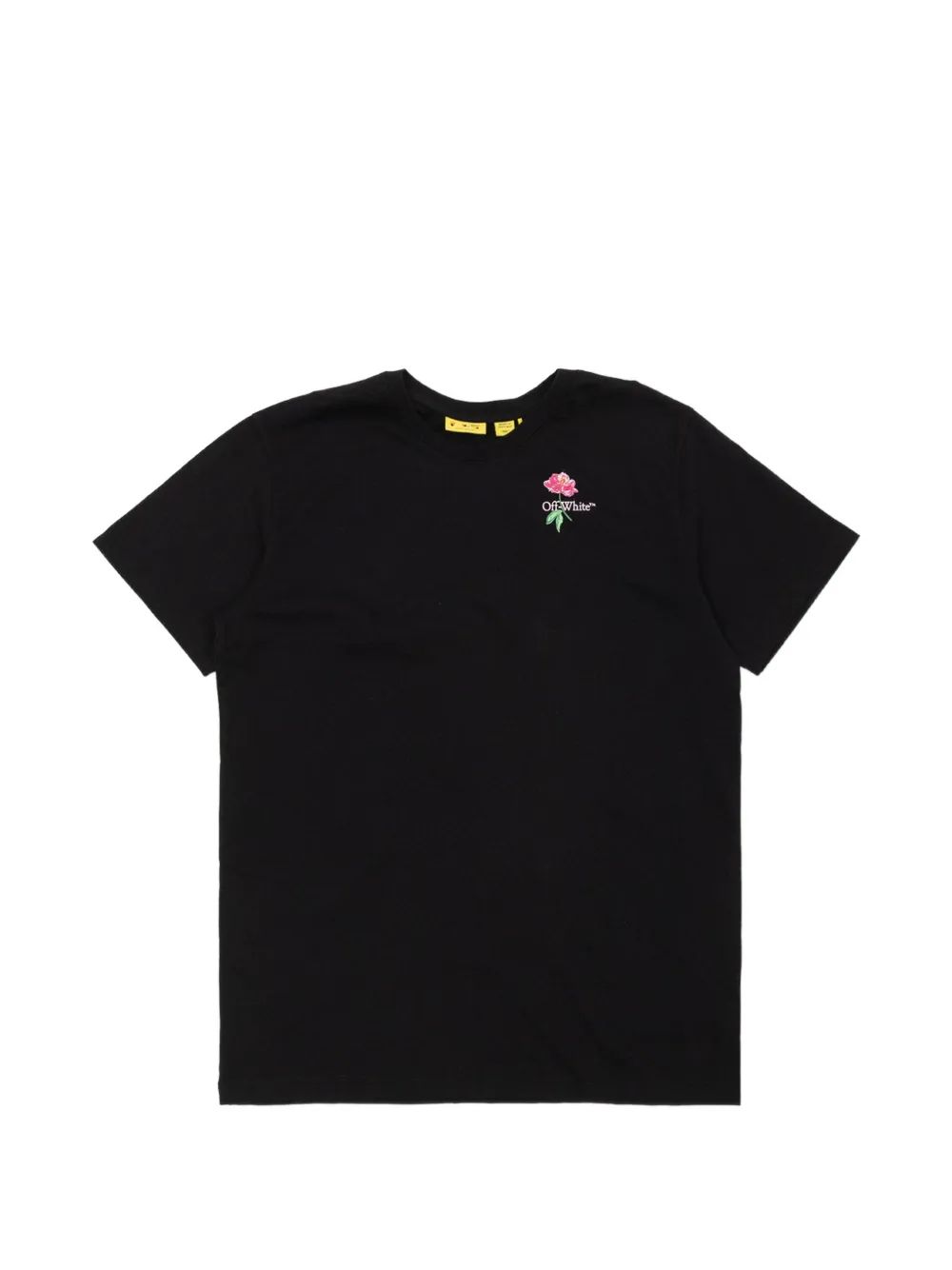 Off-White Kids 아로우스 플로럴 프린트 티셔츠