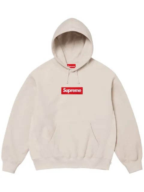 Supreme 박스 로고 후드티