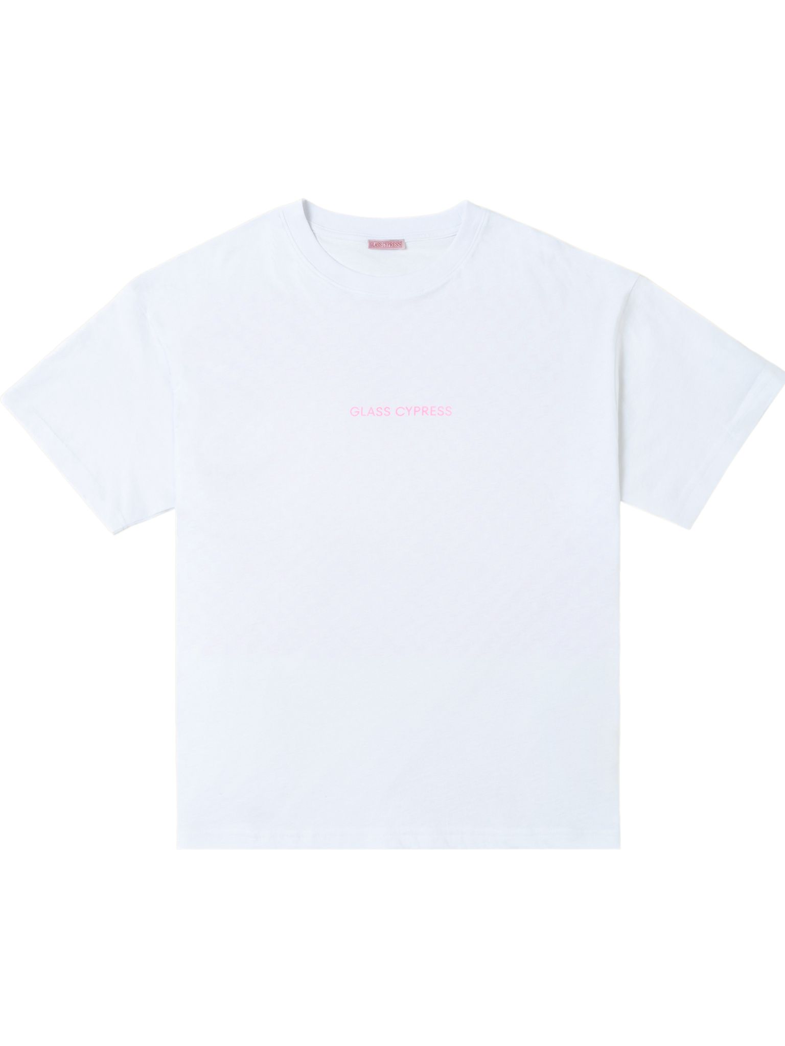 GLASS CYPRESS 체크무늬 티셔츠
