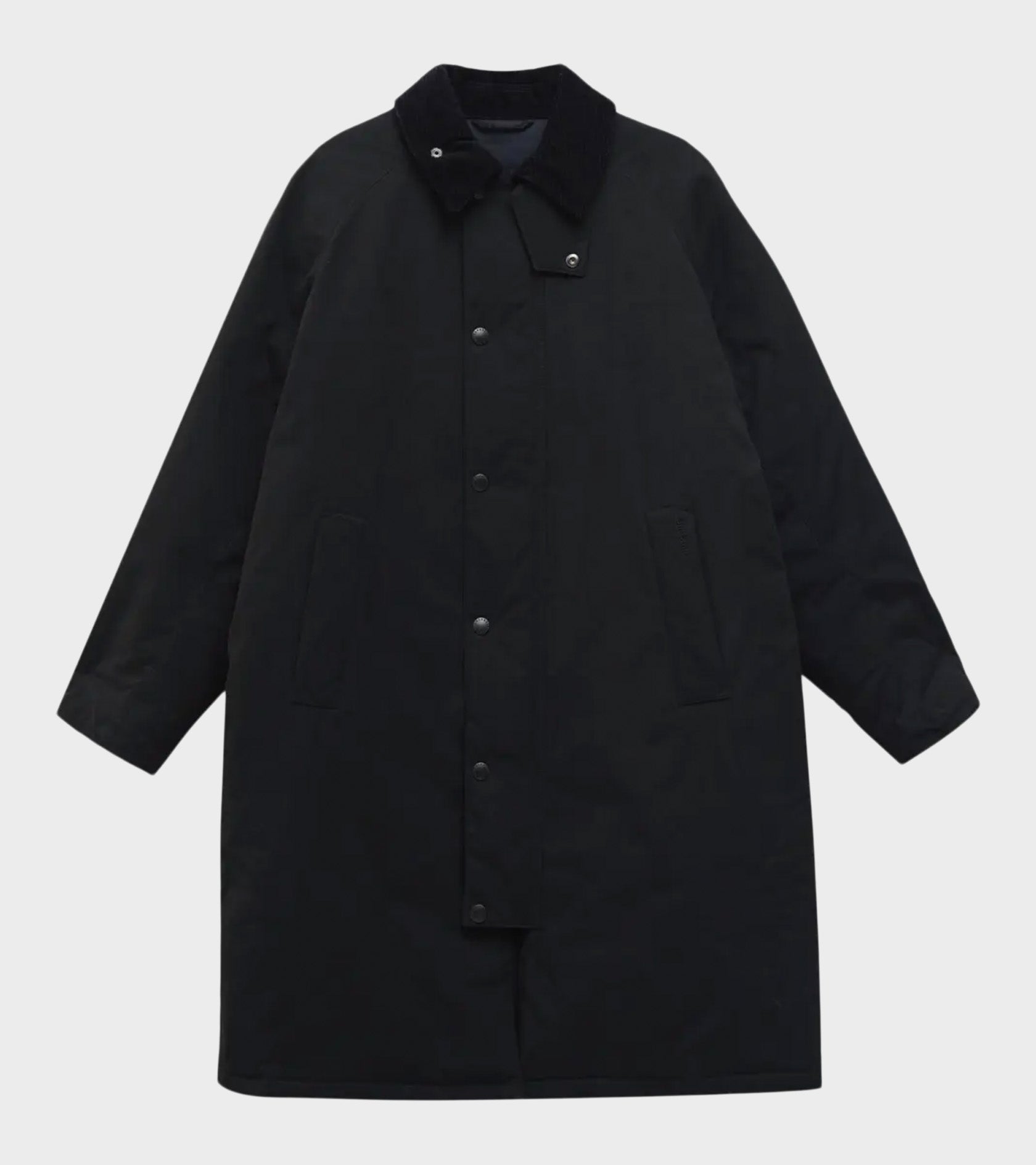 BARBOUR 패딩 엑스무어 코트