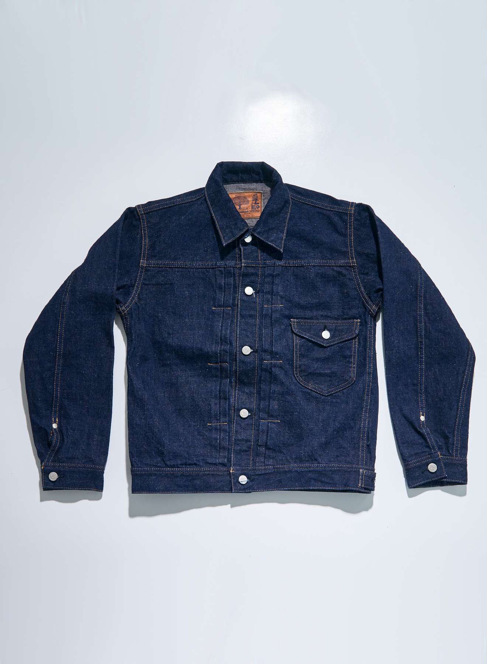 SAMURAI JEANS AI 플러스-사쿠라 18oz 데님 자켓