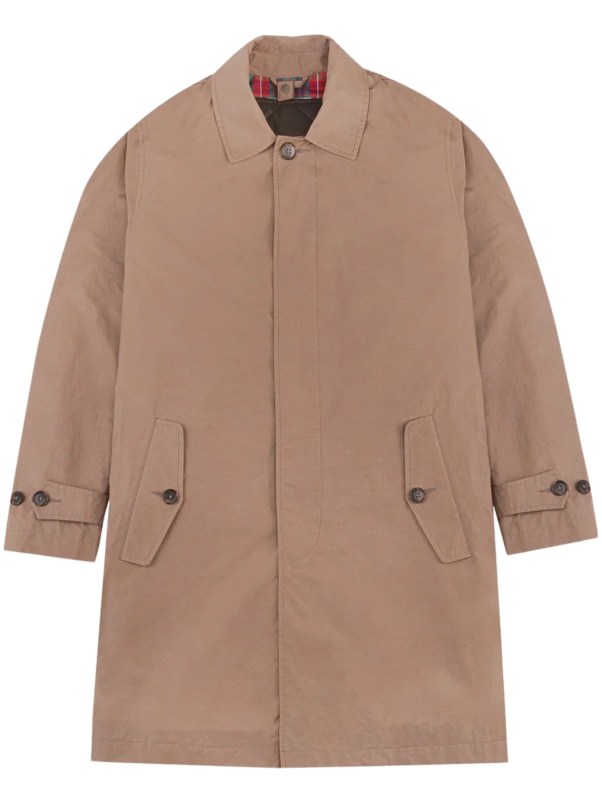 Baracuta G10 탈부착 퀼팅 안감 중간 길이 코트