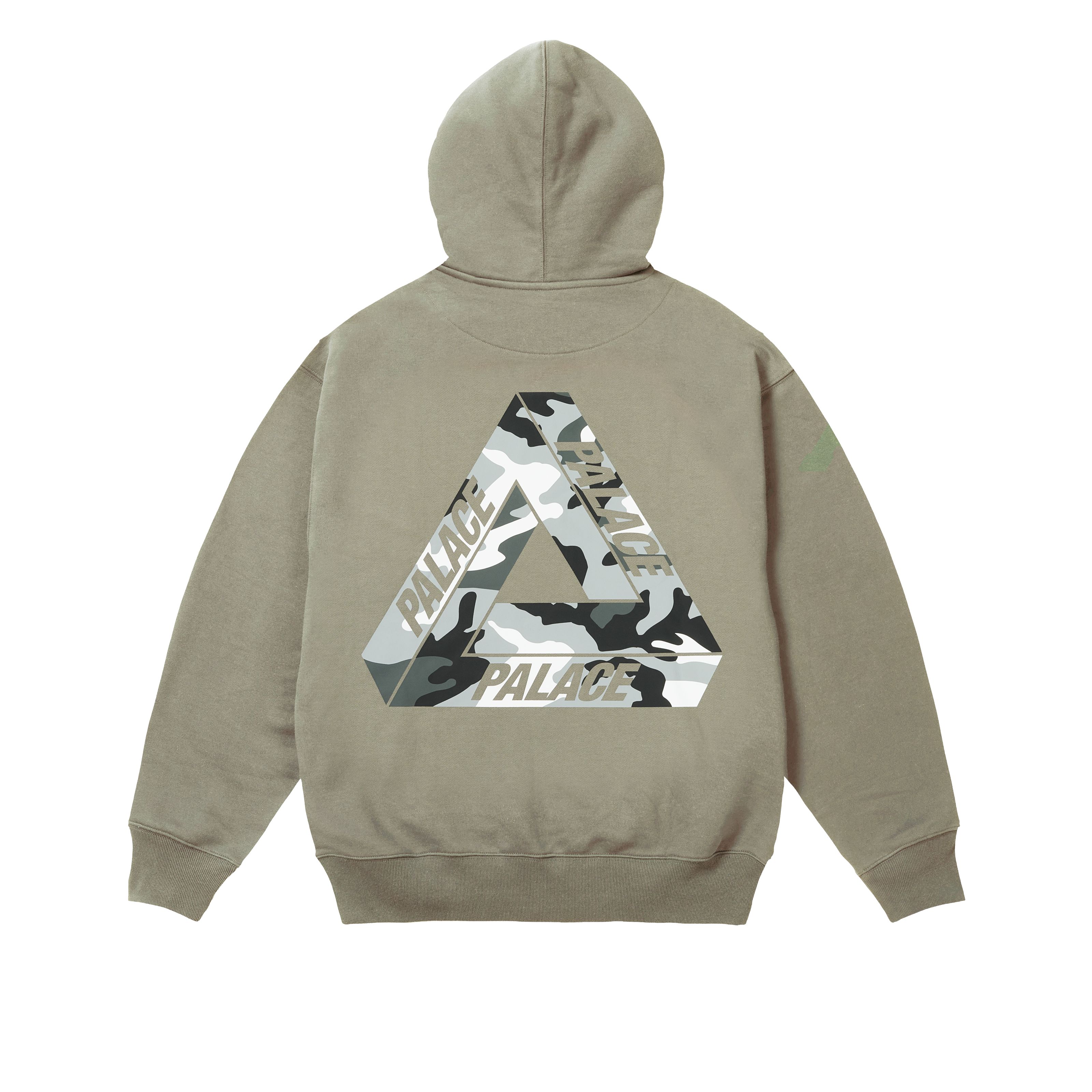 Palace 카모 트라이퍼그 후드