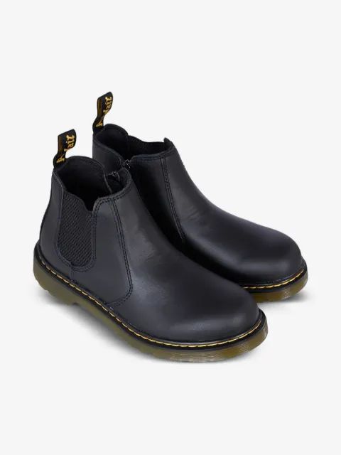 Dr.Martens kids 지퍼 디테일 첼시 부츠