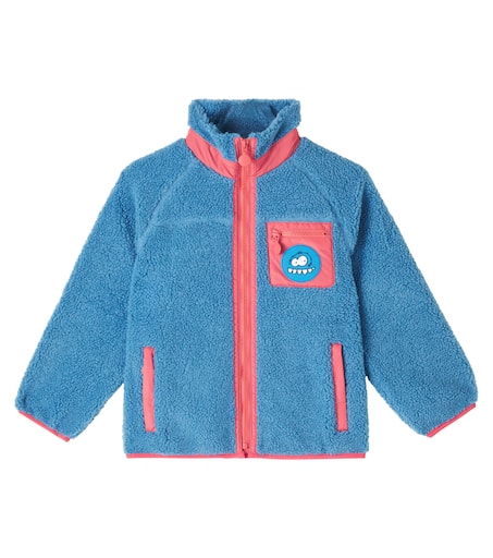 Stella McCartney Kids 테디 플리스 자켓
