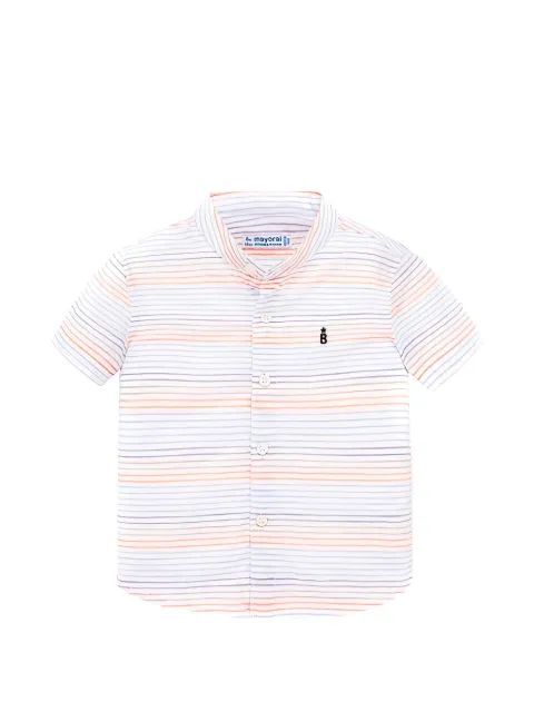Max Mara Kids 스트라이프 반팔 셔츠