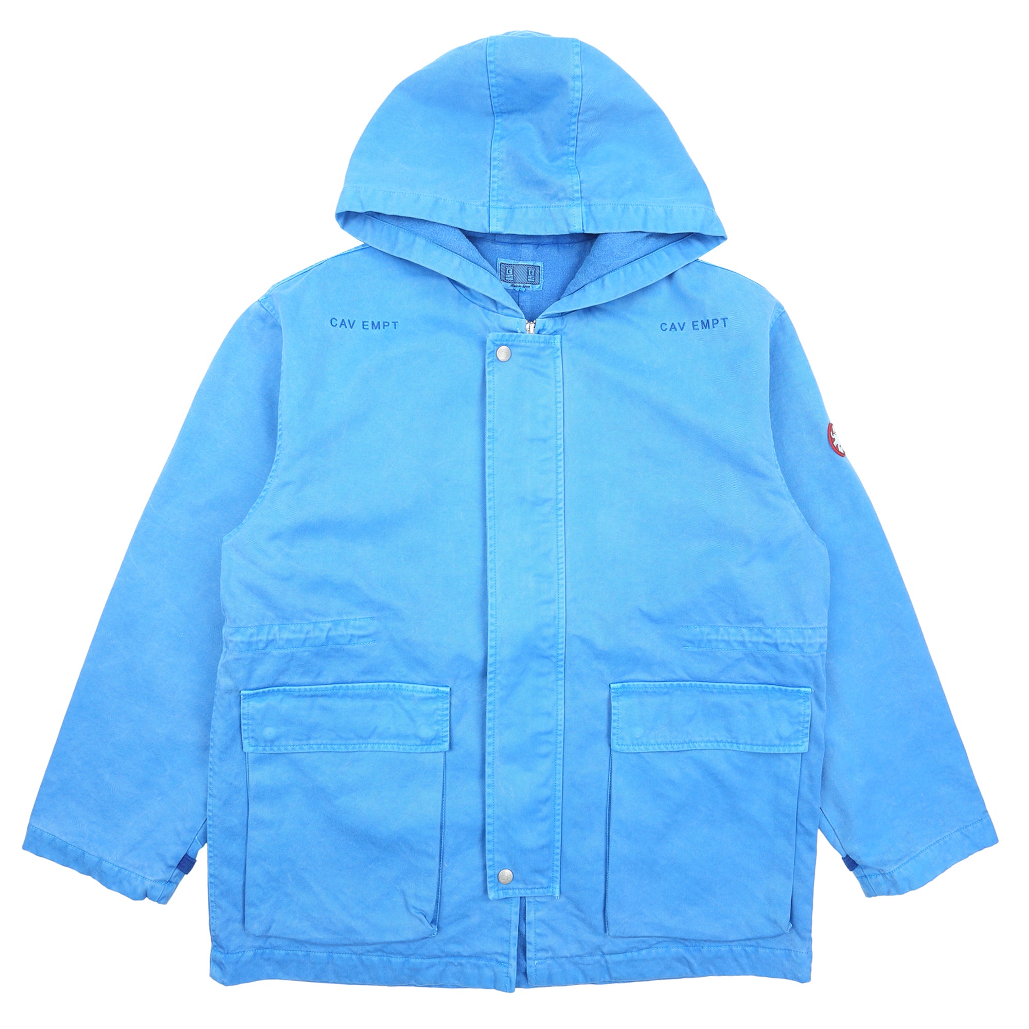 CAV EMPT 오버다이 후드 자켓