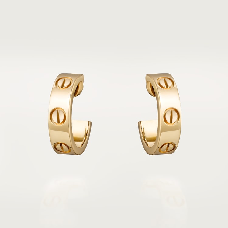 CARTIER 러브 후프 이어링 클래식 모델