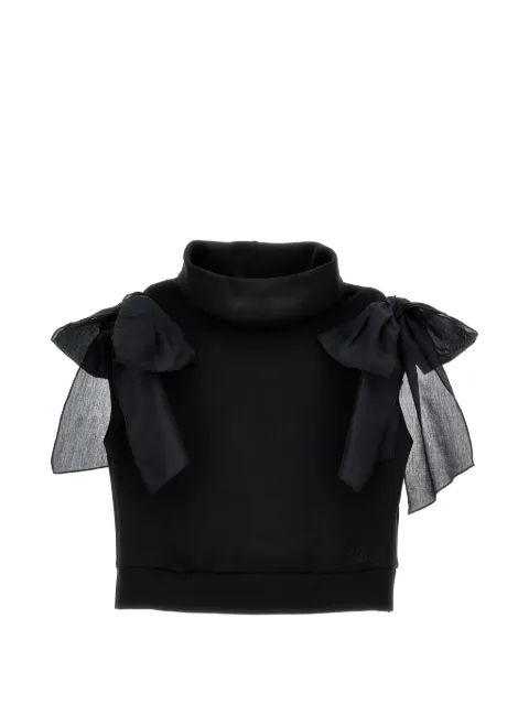 Philosophy Di Lorenzo Serafini Kids 리본 디테일 슬리브리스 탑