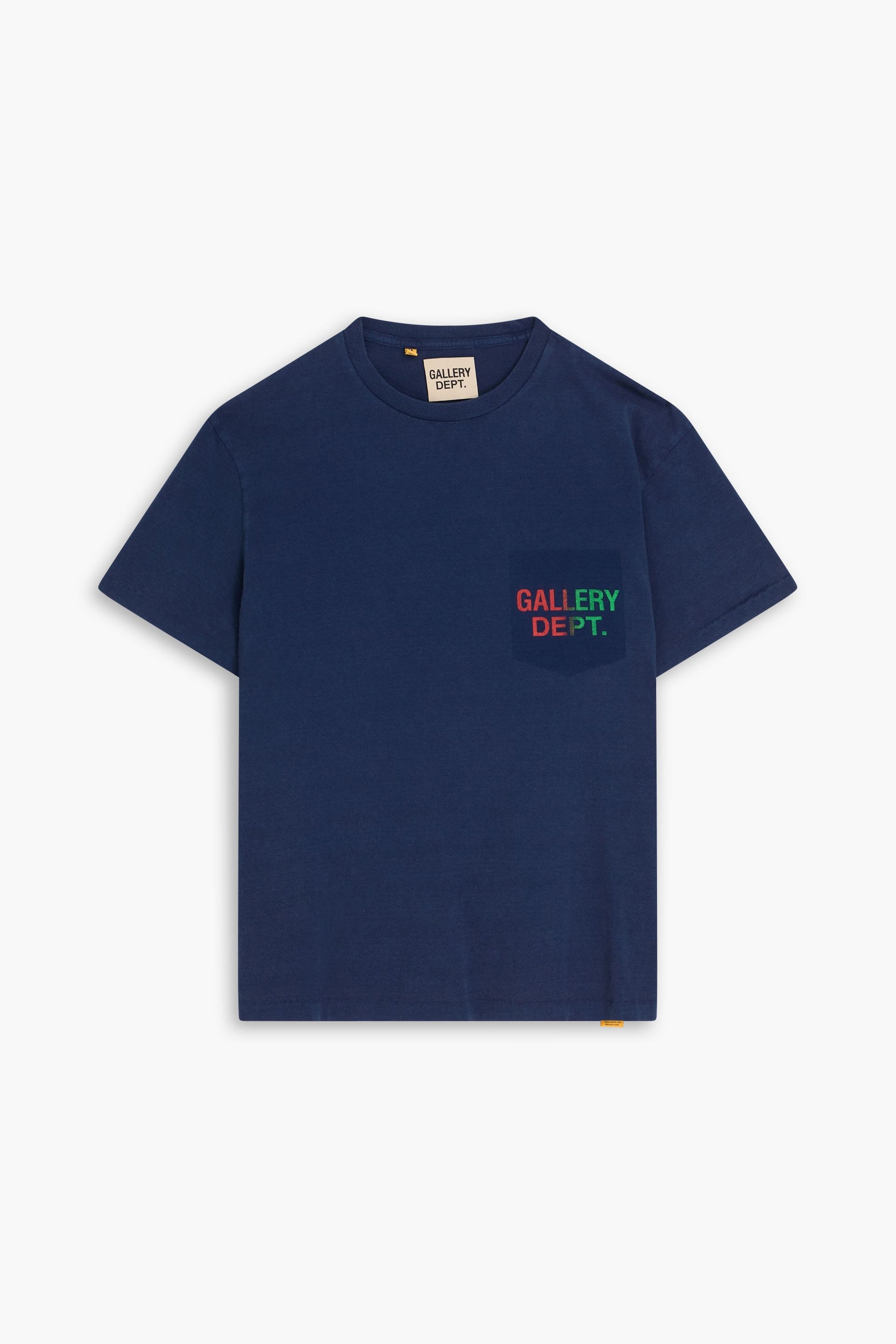 GALLERY DEPARTMENT 로고 프린트 코튼 저지 티셔츠