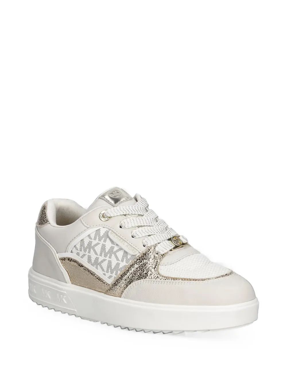 Michael Kors Kids 엠멧 클락 패널 스니커즈