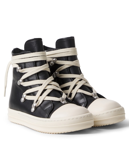 Rick Owens Kids 헥살레이스 가죽 스니커즈