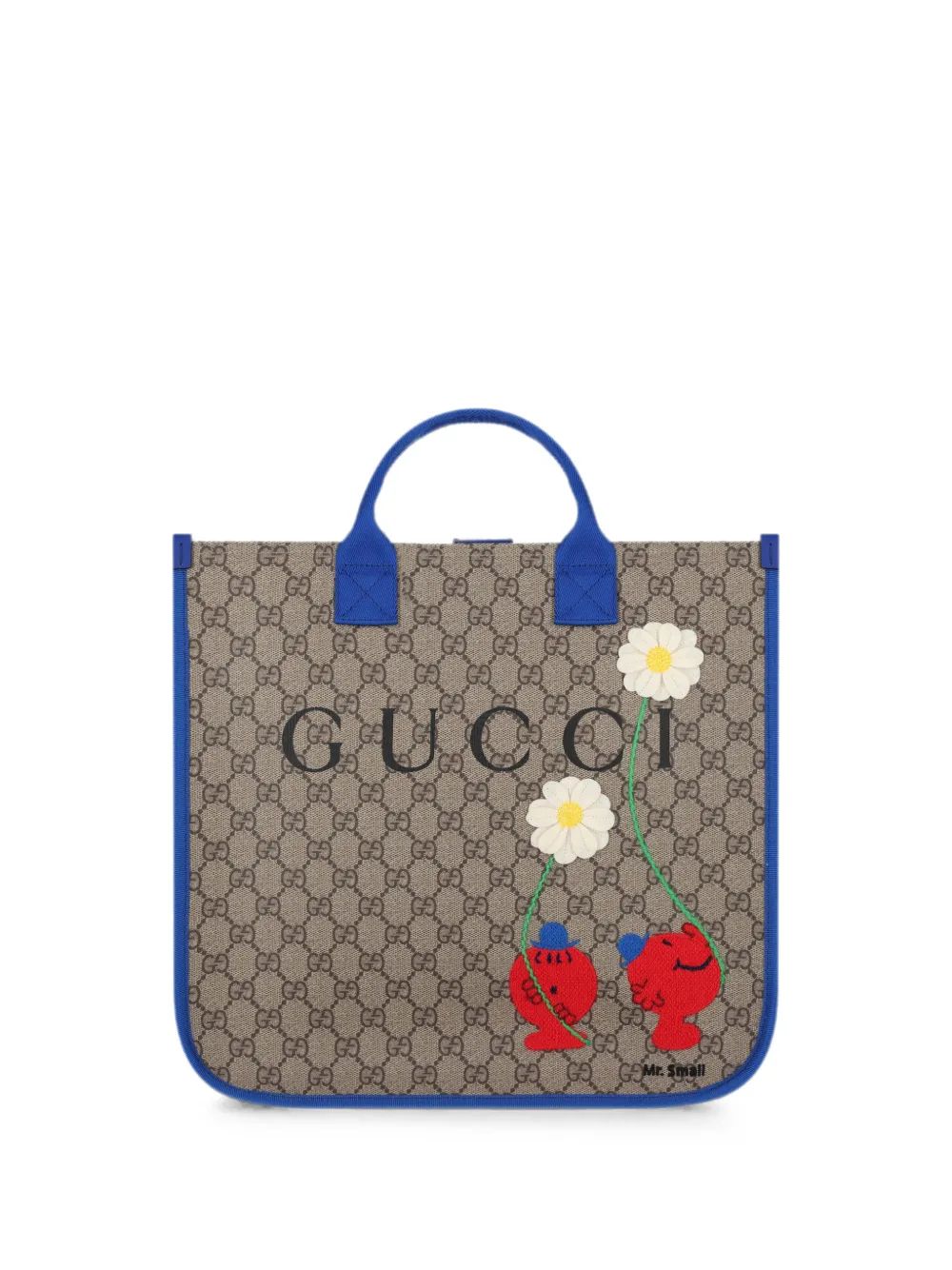 Gucci Kids 로고 토트백