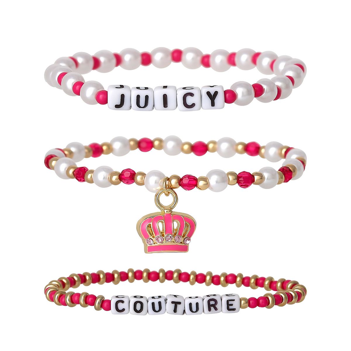 Juicy Couture Kids 크라운 참 비즈 쥬얼리