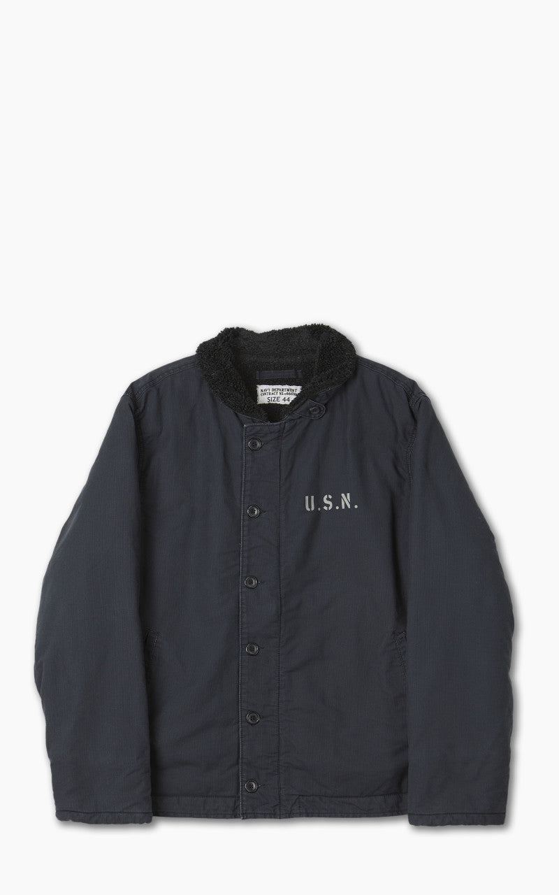 Military Surplus N1 덱 자켓 다크 블루