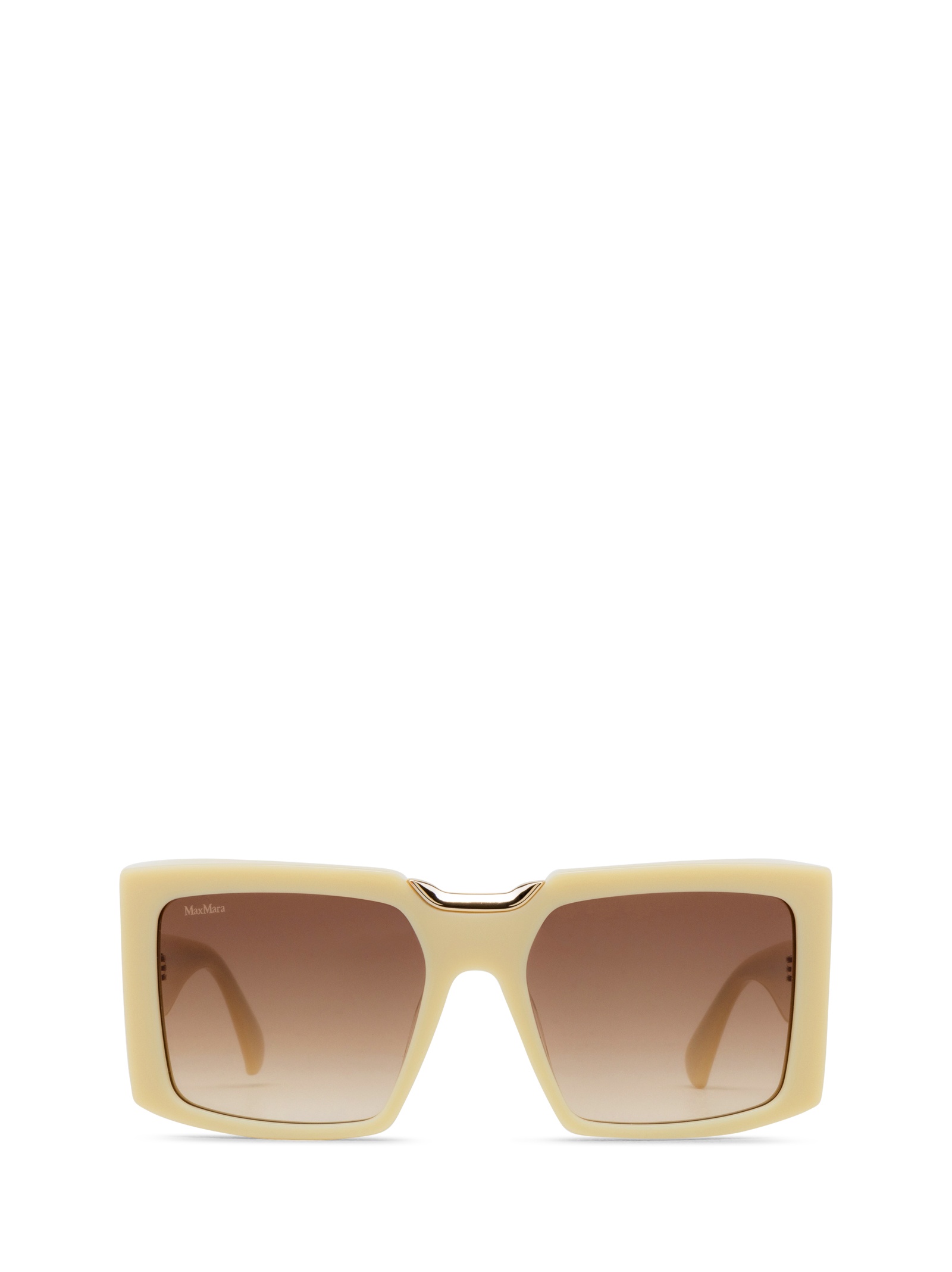 MAXMARA MM0124 샤이니 아이보리 선글라스