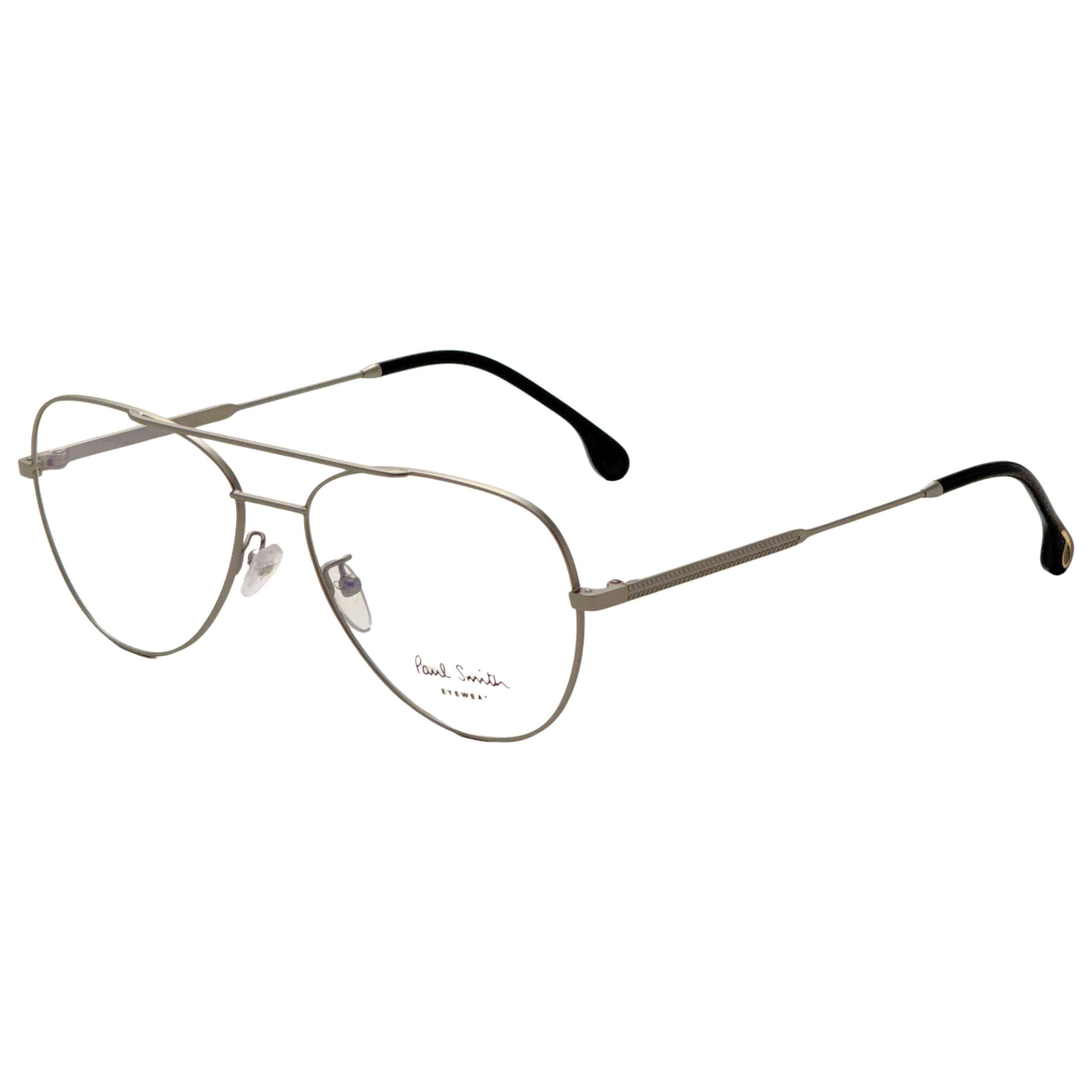 Paul Smith 유니섹스 앵거스 58mm 매트 실버 안경