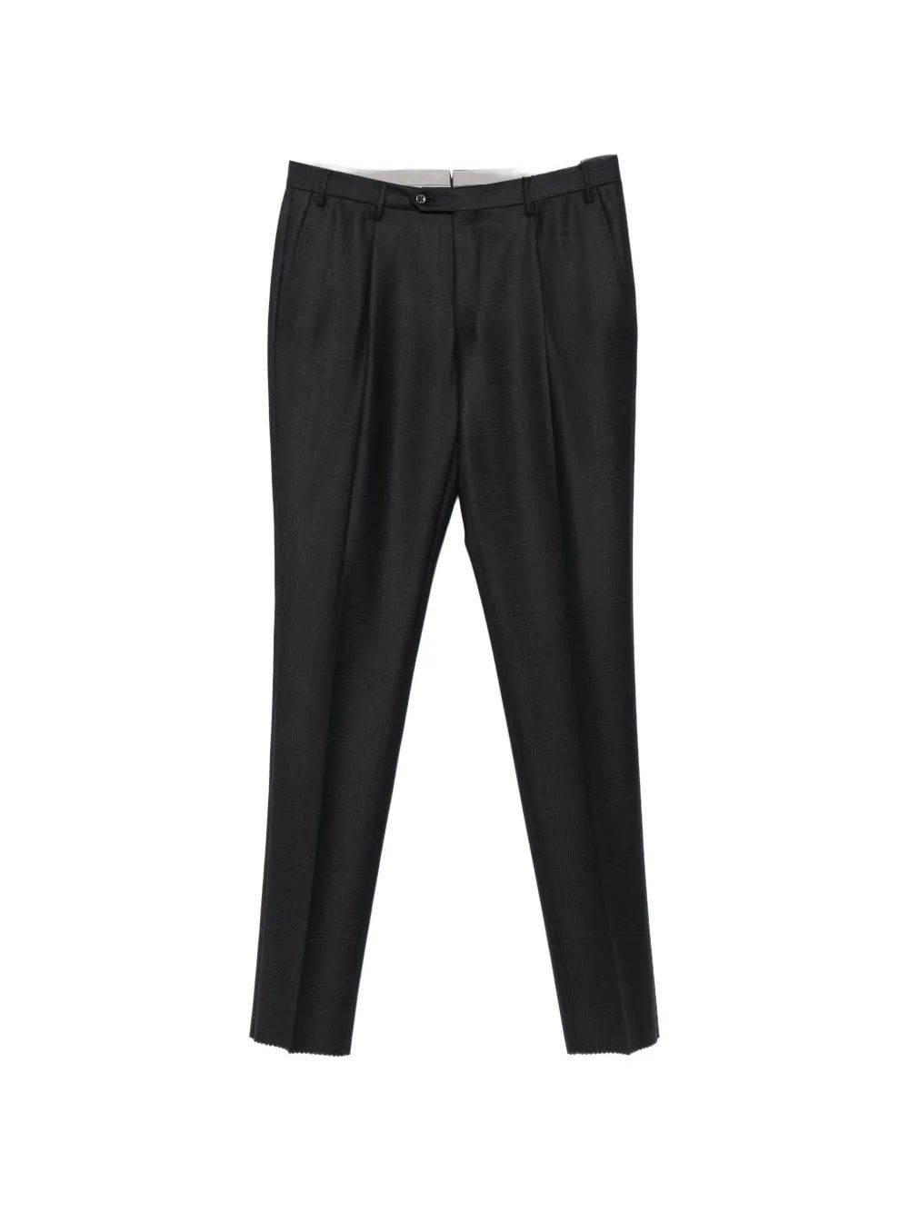 Corneliani 체크 주름 바지