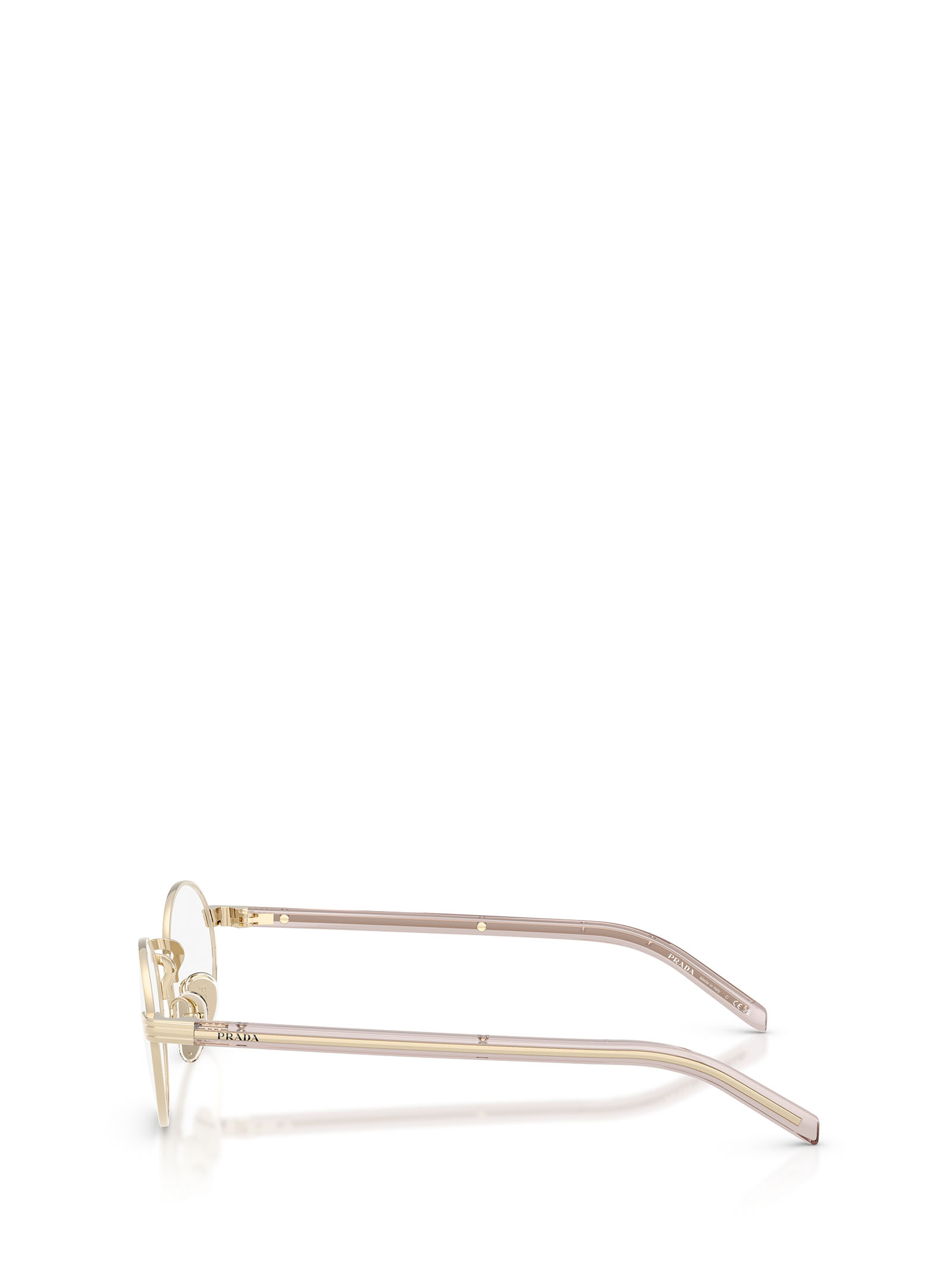 PRADA PR B55V 페일 골드 안경