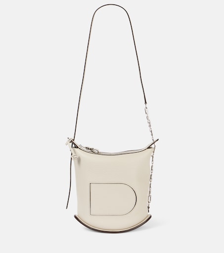 Delvaux 핀 트위스트 스몰 가죽 숄더 백