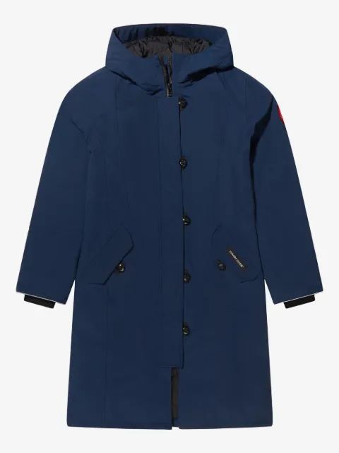 Canada Goose Kids 후드 패딩 코트